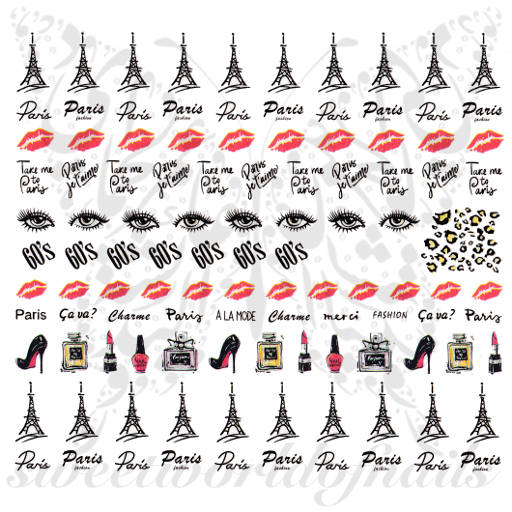 Eiffel Tower Nail Metal Charm Nail Art - 2 pcs – WiiNo Shop